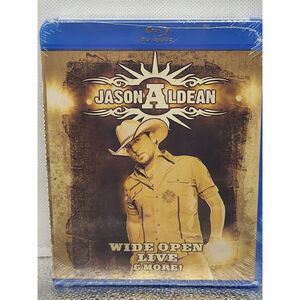 Jason Aldean, Wide Open Live and More (Blu-ray, 2009) New Nad Factory Sealed